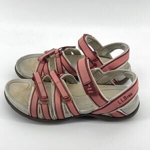 L. L. Bean Boothbay strappy outdoor hiking sandals sz 7